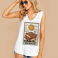 Book Reading Tarot Card The Reader Women's V-Neck Tank Top