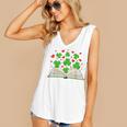 Book With Shamrocks Librarian Saint Patrick's Day Kids Women's V-Neck Tank Top Book With Shamrocks Librarian Saint Patrick's Day Kids Women's V-Neck Tank Top