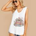 All Booked For Valentines Book Lover Romance Women's V-Neck Tank Top All Booked For Valentines Book Lover Romance Women's V-Neck Tank Top
