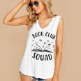 Books Club Squad Reading Book Lover Book Minimalist Team Tee Women's V-Neck Tank Top