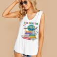 Books It's Okay To Be Kind Yellow Mental Health Day Kids Women's V-Neck Tank Top
