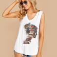 Books Lover Women Art Colorful Drawing Graphic Books Women's V-Neck Tank Top