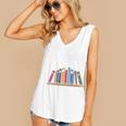 Books The Original Handheld Device Book Lovers Women's V-Neck Tank Top Books The Original Handheld Device Book Lovers Women's V-Neck Tank Top