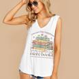 Books Reading Lovers Bookworm You Can Buy More Books Women's V-Neck Tank Top