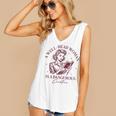 Books A Well-Read Woman Is A Dangerous Creature Women Premium Tri-Blend Women's V-Neck Tank Top