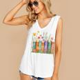 Booktrovert Book Reader Book Nerd Book Reading Lover Premium Tri-Blend Women's V-Neck Tank Top