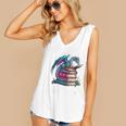 Bookworm Please I'm A Book Dragon Blue Dragon Women's V-Neck Tank Top Bookworm Please I'm A Book Dragon Blue Dragon Women's V-Neck Tank Top