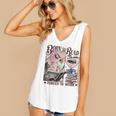 Born To Read Forced To Work Booklover -Adults Book Lovers Casual Grey Small Women's V-Neck Tank Top