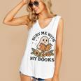 Bury Me With My Books Ghost Tee Women's V-Neck Tank Top Bury Me With My Books Ghost Tee Women's V-Neck Tank Top