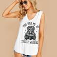 Buy Me Books And Tell Me To STFUATTDLAGG Outfits Spicy Smutty Book Reader You Had Me At Trigger Warning Women's V-Neck Tank Top