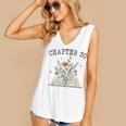 Chapter 30 Book Lovers & Readers 30th Birthday Wildflowers Women's V-Neck Tank Top