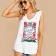 Cheshire Cat Alice In Wonderland Vintage Book Premium Women's V-Neck Tank Top Cheshire Cat Alice In Wonderland Vintage Book Premium Women's V-Neck Tank Top