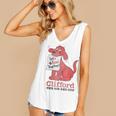 Clifford The Big Red Dog Let's Read Together Vintage Book Women's V-Neck Tank Top Clifford The Big Red Dog Let's Read Together Vintage Book Women's V-Neck Tank Top