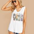 Coquette Bookworm Reading Enthusiast Book Lover Book Women's V-Neck Tank Top Coquette Bookworm Reading Enthusiast Book Lover Book Women's V-Neck Tank Top