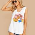 Corgi Dog Reading Book Book Lover Dog Lover Women's V-Neck Tank Top