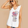 Cute Octopus Bookworm Fun Reading Tee For Book Lovers Women's V-Neck Tank Top Cute Octopus Bookworm Fun Reading Tee For Book Lovers Women's V-Neck Tank Top