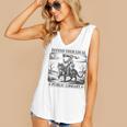 Defend Your Local Public Library Cat Knight Book Lover Women's V-Neck Tank Top