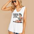 Defying Censorship One Page At a Time Read Banned Books Women's V-Neck Tank Top