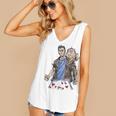 Dungeon Crawler Carl Sketchbook Princess Donut And Carl Book Women's V-Neck Tank Top Dungeon Crawler Carl Sketchbook Princess Donut And Carl Book Women's V-Neck Tank Top