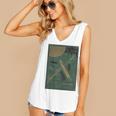 From The Earth To The Moon Book Cover 1874 Premium Women's V-Neck Tank Top From The Earth To The Moon Book Cover 1874 Premium Women's V-Neck Tank Top