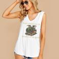 Easily Distracted By Books And Dragons Graphic Premium Women's V-Neck Tank Top