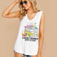 Every Bunny Loves To Read Easter Cute Reading Books Lover Women's V-Neck Tank Top Every Bunny Loves To Read Easter Cute Reading Books Lover Women's V-Neck Tank Top