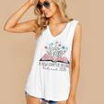 Floral Book A New Chapter Begins Retired 2026 Retirement Women's V-Neck Tank Top Floral Book A New Chapter Begins Retired 2026 Retirement Women's V-Neck Tank Top