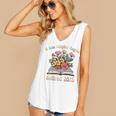 Floral Book Officially Retired 2025 A New Chapter Begins Women's V-Neck Tank Top