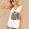 Gingerbread Reading Book Lovers Christmas Bookworm Librarian Premium Women's V-Neck Tank Top Gingerbread Reading Book Lovers Christmas Bookworm Librarian Premium Women's V-Neck Tank Top