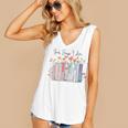 God Says I Am Book Bible Verse Christian Girls Women Women's V-Neck Tank Top