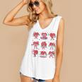 Heart Holding Reading Books Valentine Teacher Book Lover Women's V-Neck Tank Top Heart Holding Reading Books Valentine Teacher Book Lover Women's V-Neck Tank Top