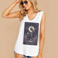 High Priestess Tarot Art Celestial Mystic Book Lover Women's V-Neck Tank Top High Priestess Tarot Art Celestial Mystic Book Lover Women's V-Neck Tank Top