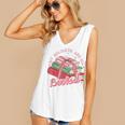 My Holidays Are All Booked Christmas Reading Books Bookish Women's V-Neck Tank Top
