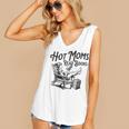 Hot Moms Read Books For Moms Book Lover Women's V-Neck Tank Top Hot Moms Read Books For Moms Book Lover Women's V-Neck Tank Top