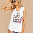 Iced Coffee & Reading Smut Books Girly Spicy Novels Women's V-Neck Tank Top Iced Coffee & Reading Smut Books Girly Spicy Novels Women's V-Neck Tank Top