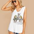 It's A Good Day To Read A Book Frog Toad Women's V-Neck Tank Top