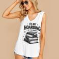 It's Not Hoarding If It's Books Book Lover Readers Women's V-Neck Tank Top It's Not Hoarding If It's Books Book Lover Readers Women's V-Neck Tank Top