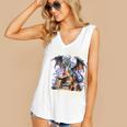 It's Not Hoarding If It's Books Reading Bookworm Reader Women's V-Neck Tank Top