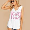 Just A Girl Who Loves To Read Book Lover Reading Books Women's V-Neck Tank Top