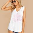 Just One More Chapter Bookish Book Reading Bright Hot Pink Women's V-Neck Tank Top Just One More Chapter Bookish Book Reading Bright Hot Pink Women's V-Neck Tank Top