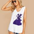 Kawaii Fairy Bookish Book Lover Library Read Women's V-Neck Tank Top