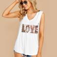 Librarian Reader Books Valentine Teacher Valentines Teach Women's V-Neck Tank Top