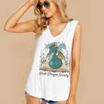 Magical Book Dragon Fantasy Reading Enthusiast Art Women's V-Neck Tank Top Magical Book Dragon Fantasy Reading Enthusiast Art Women's V-Neck Tank Top