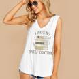 Minimalist Book Lover Pun Humor For Bookworms Librarians Art Premium Tri-Blend Women's V-Neck Tank Top