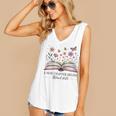 a New Chapter Begins Retired 2025 Floral Book Retirement Women's V-Neck Tank Top a New Chapter Begins Retired 2025 Floral Book Retirement Women's V-Neck Tank Top