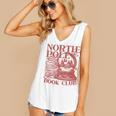 North Pole Book Club Christmas Women's V-Neck Tank Top North Pole Book Club Christmas Women's V-Neck Tank Top