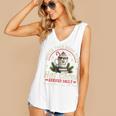 North Pole Book Club Hot Cocoa Librarians Bookish Christmas Women's V-Neck Tank Top