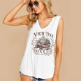 North Pole Book-Club Hot Cocoa Served Daily Christmas Book Women's V-Neck Tank Top