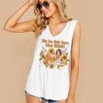 We Do Not Care Club WDNC Reading Book Boho Floral Women's V-Neck Tank Top We Do Not Care Club WDNC Reading Book Boho Floral Women's V-Neck Tank Top