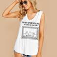Do Not Tap On The Glass Sound Booth Introvert Women's V-Neck Tank Top Do Not Tap On The Glass Sound Booth Introvert Women's V-Neck Tank Top